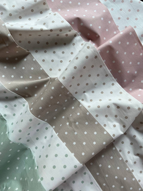 Поплин premium «Горохи»