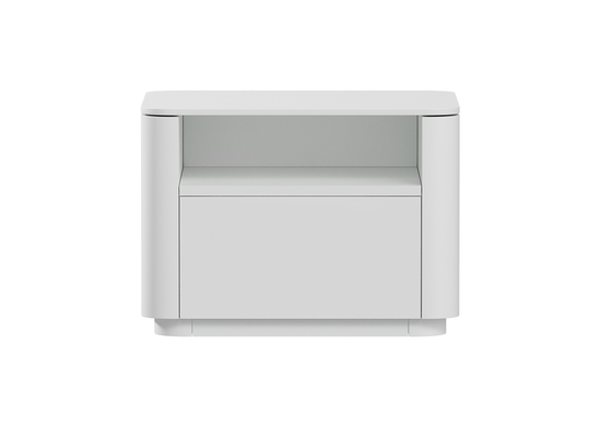 Тумба прикроватная Tammi 1 полка 1 ящик ширина 50 см (белый)