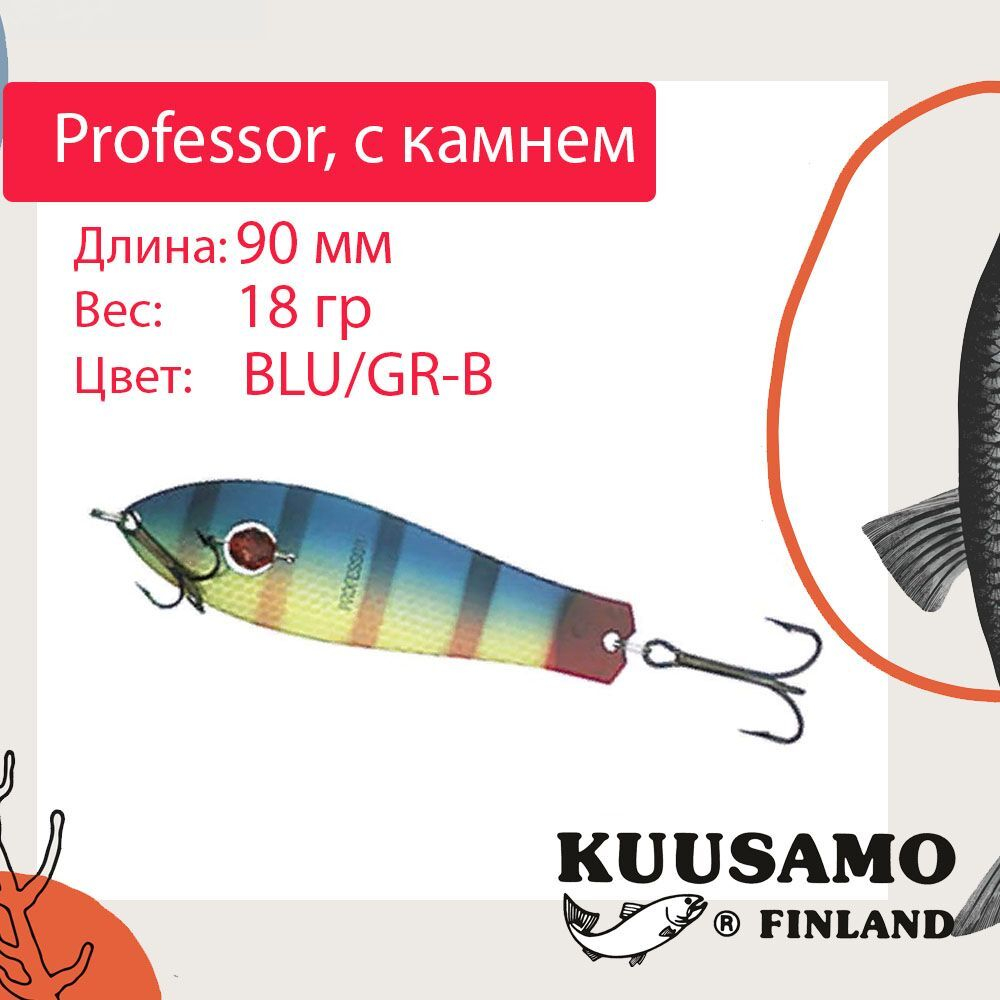 Блесна для рыбалки Kuusamo Professor