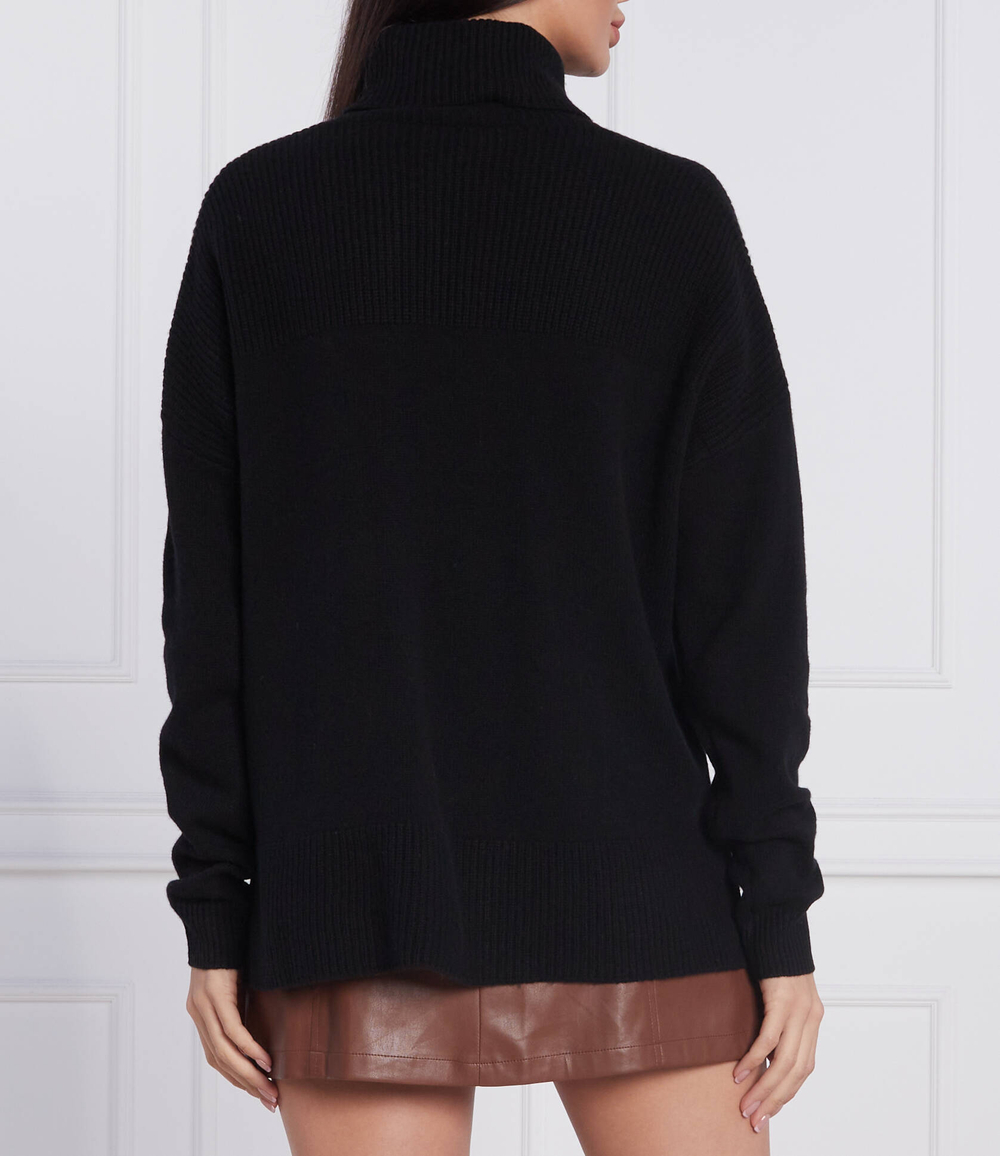 Хлопковый гольф Liu Jo - черный(WF2265 MA72L)