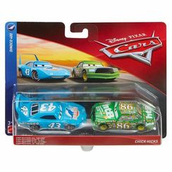 Maşın Disney Cars Character Car the King & Chick Hicks Toy Vehicle