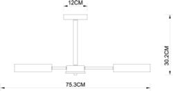 Люстра на штанге Arte Lamp