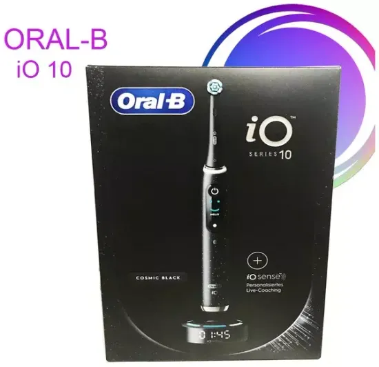 Электрическая зубная щетка Oral-B iO 10, черный