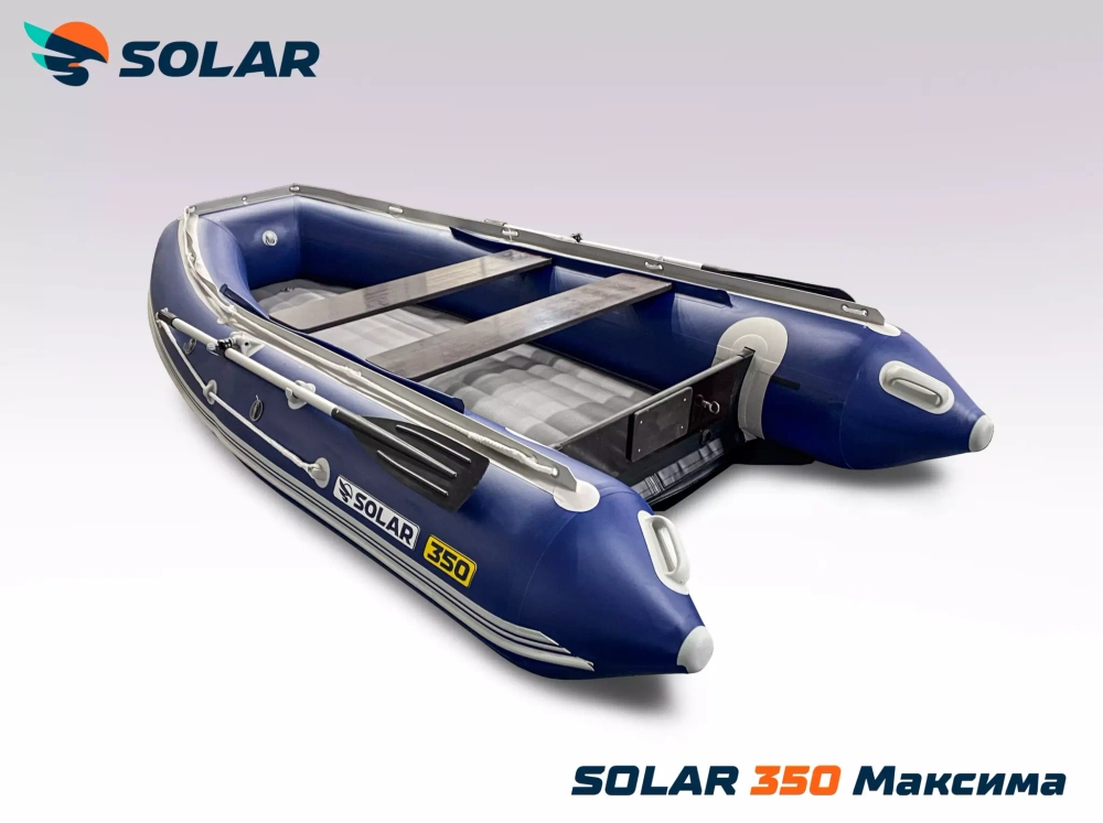 Лодка надувная моторная solar-350 к (максима)