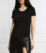 футболка maglia Patrizia Pepe - черный(CM1419 J013)