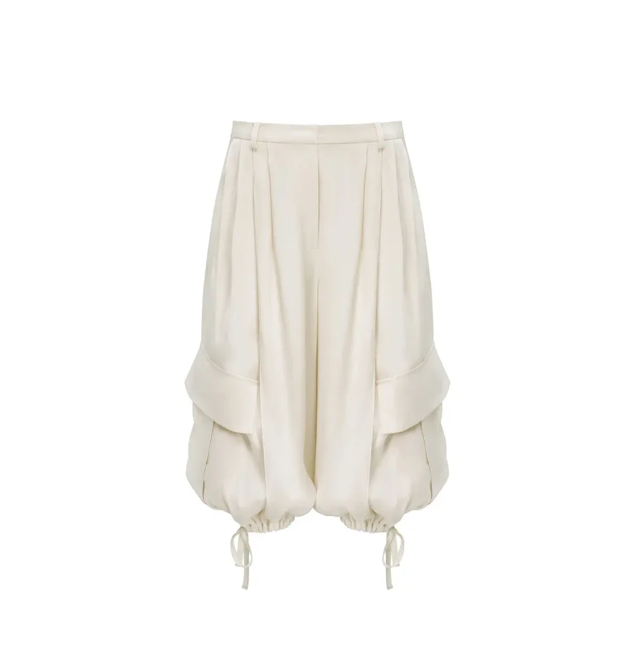 Бриджи жемчужные