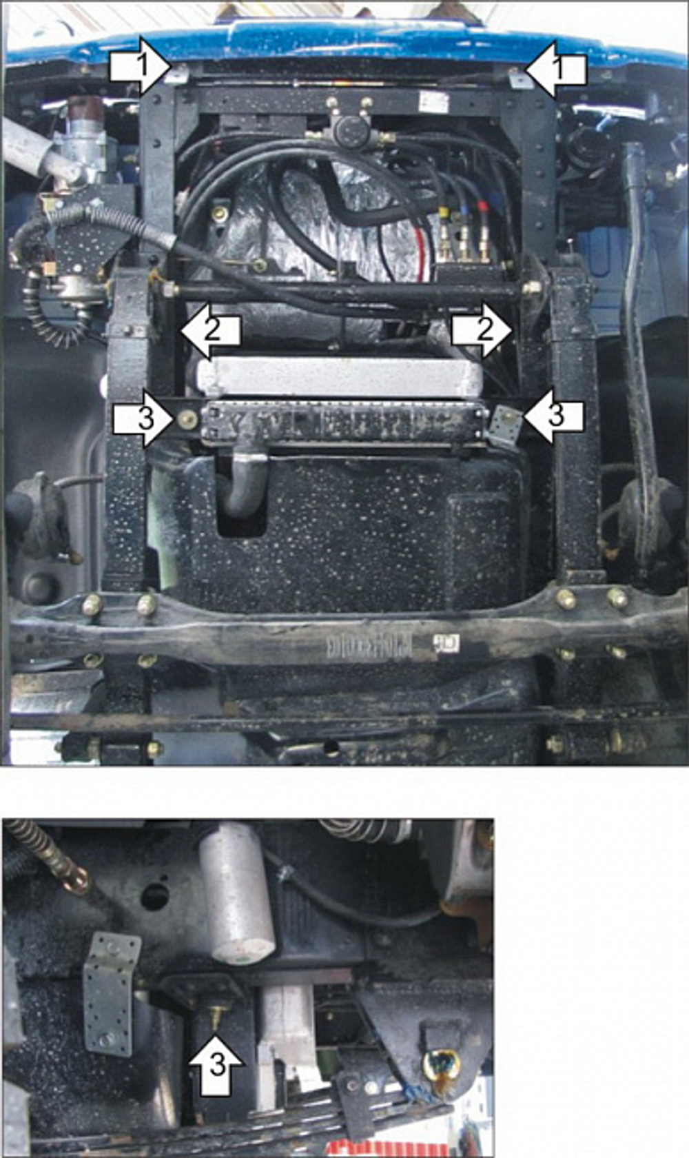 Защита стальная 2 мм BAW 1044; Р MOTODOR.25704
