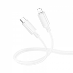 Кабель Lightning -TypeC BOROFONE BX112 PD 27W (белый) 1м