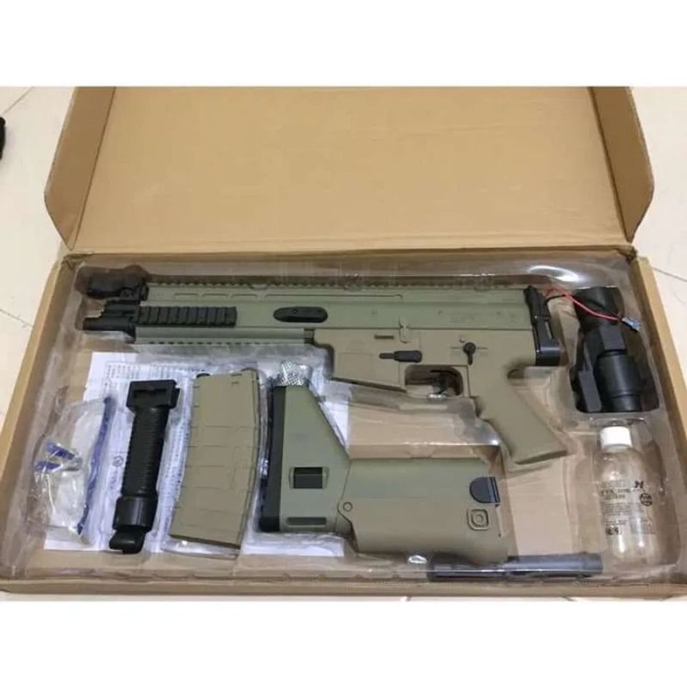 Автомат с орбизами JM Scar W87433, gen 8 , 2500 тыс шаров орбиз в подарок