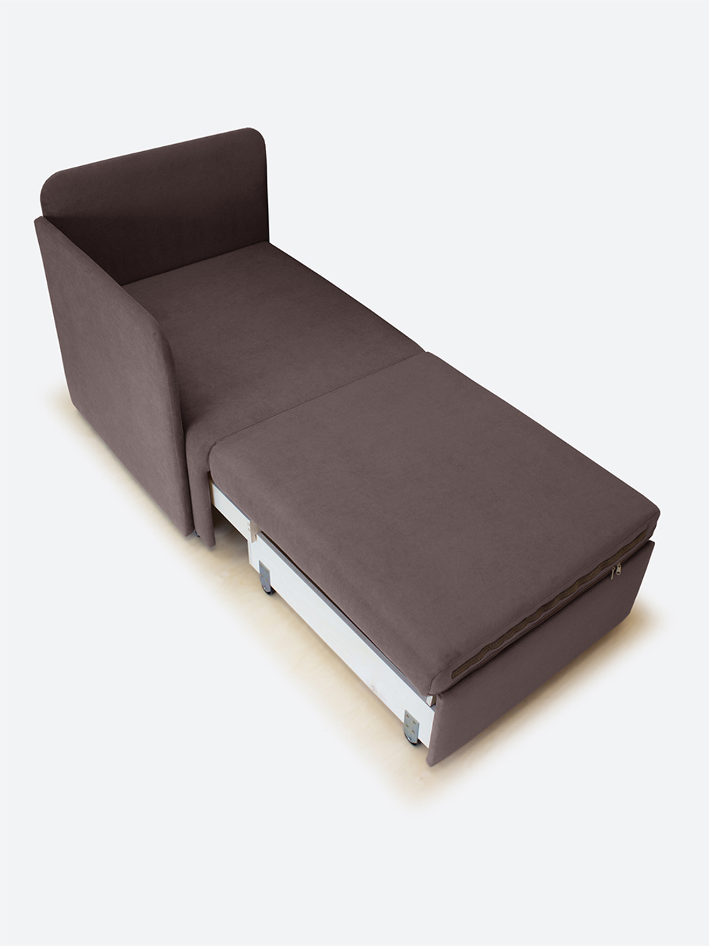 Кресло-кровать "Миник" с правым подлокотником, под правую руку, Бульдог