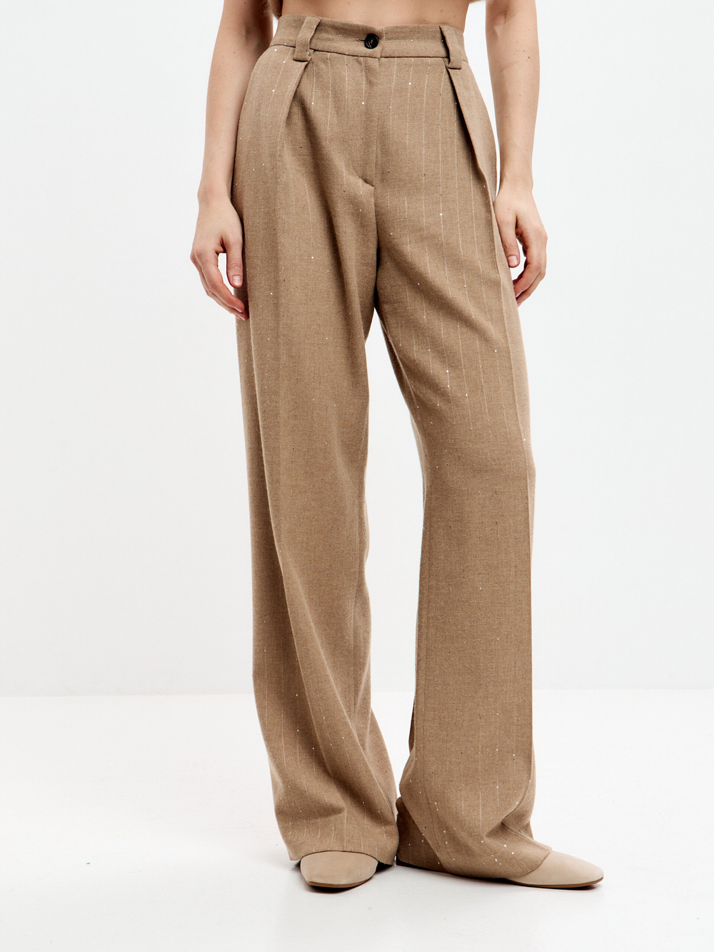 Брюки из шерсти