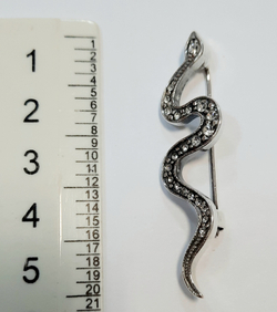 "Змейка" брошь из коллекции "Сладкий яд"