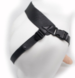 Фаллопротез поясной пустотелый с бандажом телесный 17,5 см