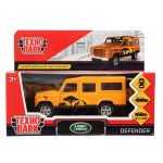 Модель ин. мет. "Land Rover Defender Сафари" 12см, открыв. двери, в коробка DEFENDER-SF (Технопарк)