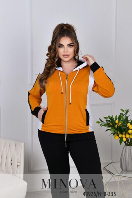 Костюм 8-335-горчица Minova Фото 2