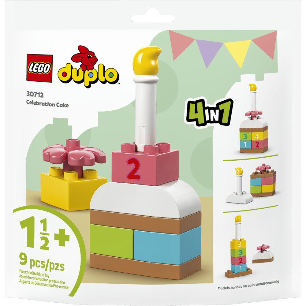 Конструктор LEGO DUPLO 30712 Торт арт. 30712 9 дет. для малышей — фото 1
