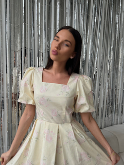 Платье Антуанетта молочный