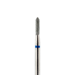 Фреза алмазная Цилиндр заостренный, 14 мм, синяя