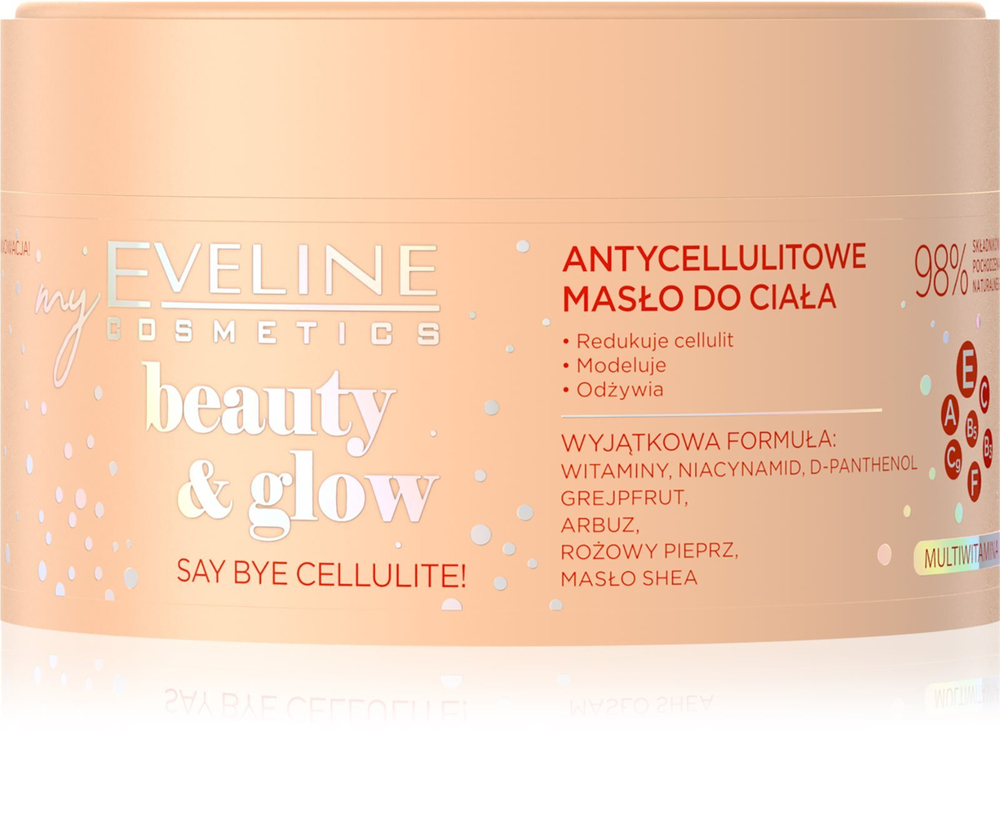 Eveline Cosmetics Beauty & Glow Say Bye Cellulite! - укрепляющее масло для тела против целлюлита /   200  ml  / GTIN 5903416040491