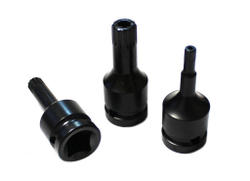 Головка-бита SPLINE ударная M5 с отверстием, 1/2'' RockForce##Rock FORCE RF-24806005T