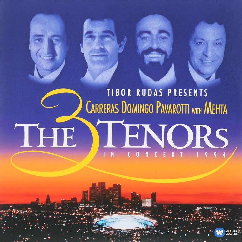 The 3 Tenors. The 3 Tenors In Concert 1994 (2 LP) Новая запечатанная виниловая пластинка. Хосе Каррерас, Пласидо Доминго, Лучано Паваротти