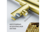 Смеситель для ванны Aquatek Европа AQ1345BG золото шлифованное