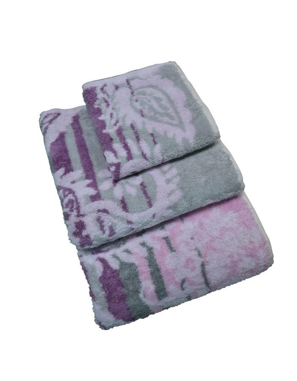 Полотенце 50x100 Cawo Noblesse 1067 Paisley розовое