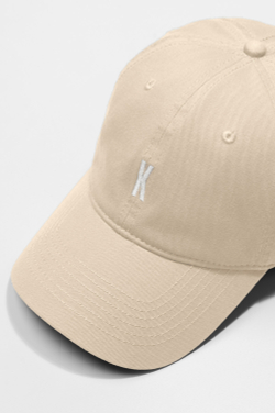 Кепка KUL'TURA "Embroidery K" Молочный