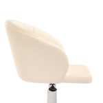 Офисное кресло Woodville Пард экокожа слоновая кость