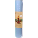 Коврик для йоги 8 мм 183х68 см «Энергия» 2х сторонний TPE, голубой/розовый