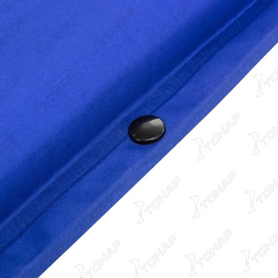 Коврик самонадув. 190x65x6 синий/серый (N-006-BG) NISUS