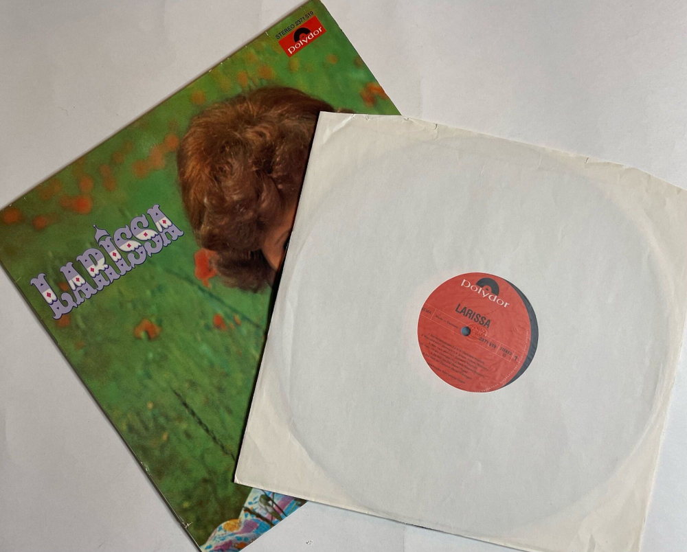 Винтажная виниловая пластинка LP Larissa Лариса Мондрус (Germany 1974)