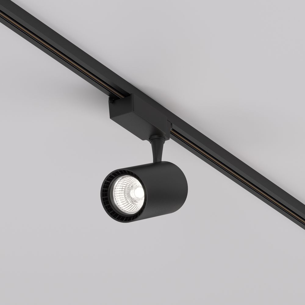 Трековый однофазный светодиодный светильник Maytoni Unity Vuoro TR003-1-26W4K-S-B