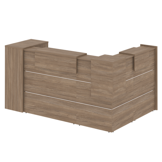 Onix Ресепшн O.R-K-25 Дуб Аризона 2373*1568*1187