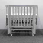 Детская кровать Antemi Terra Light New с маятником, Серый