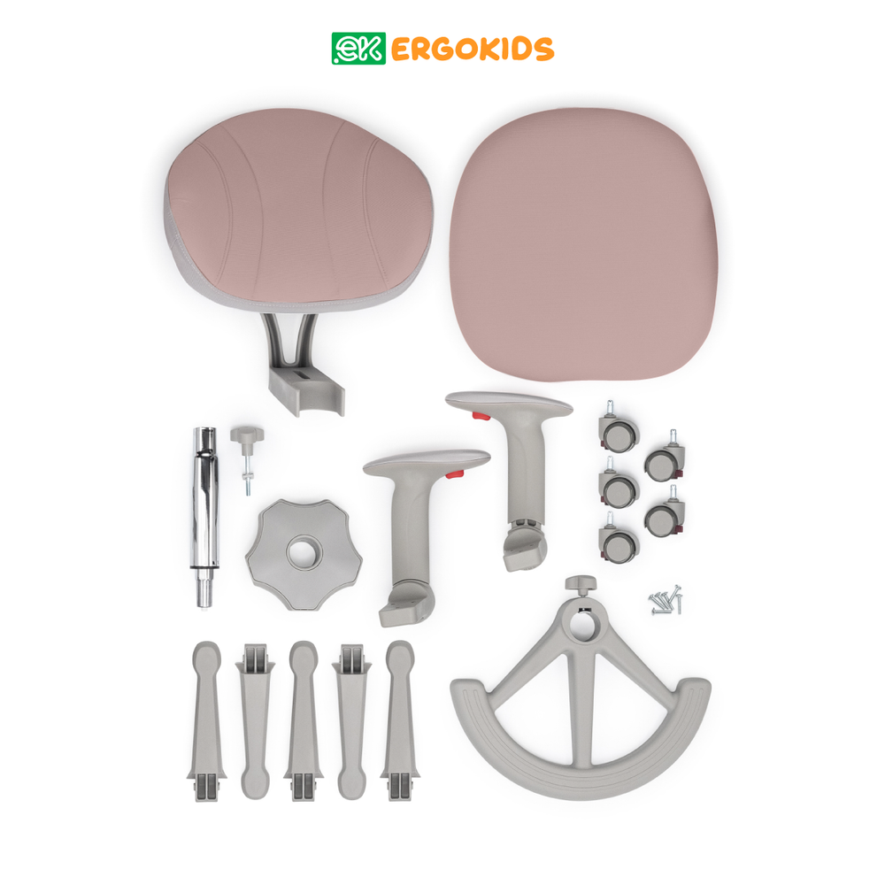 Стул для школьника Ergokids Mio c подлокотниками