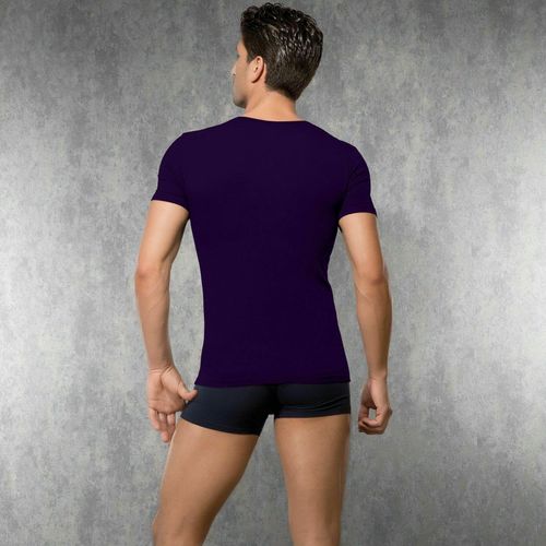 Мужская футболка фиолетовая Doreanse 2820