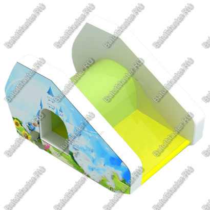 ГОРКА С ПРОЗРАЧНЫМ СПУСКОМ