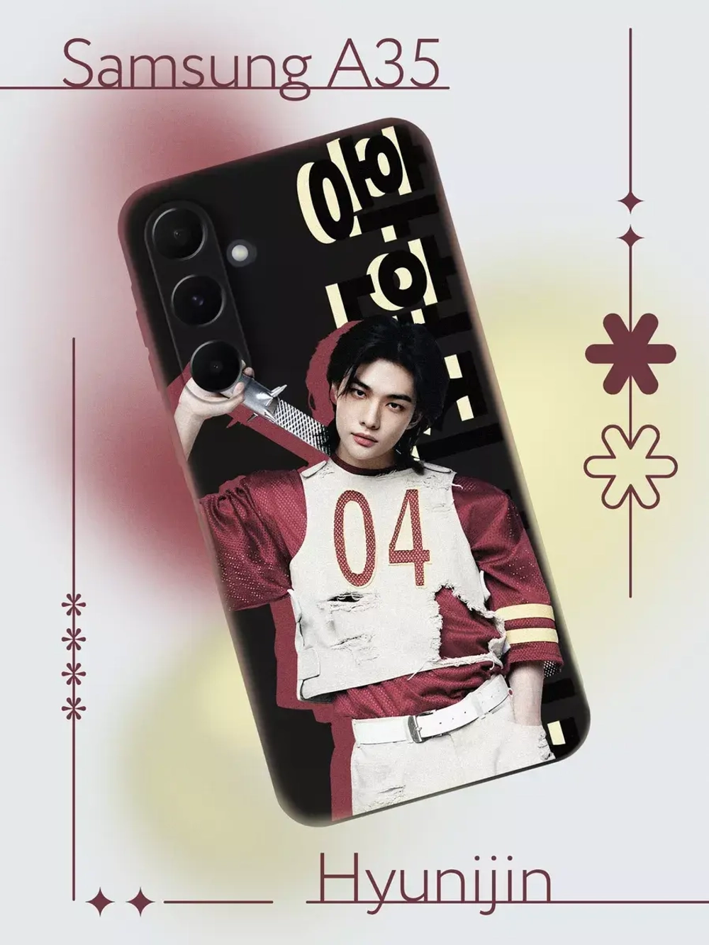 Чехол на Samsung A35 с принтом