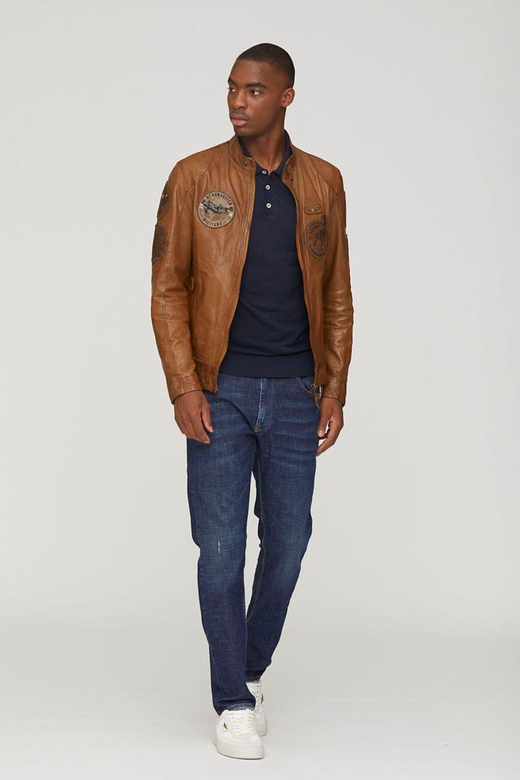 Джинсы из хлопка