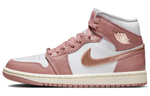 Кроссовки Jordan Air Jordan 1 Mid Se "Red Stardust" (Женская размерная сетка)
