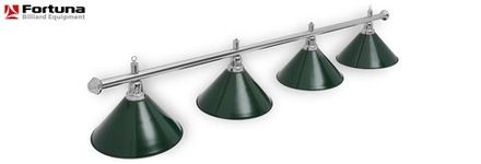 Светильник Fortuna Prestige Silver Green 4 плафона