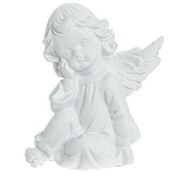GAEM Фигурка декоративная "Ангел", L7 W8 H9 см, 2в.