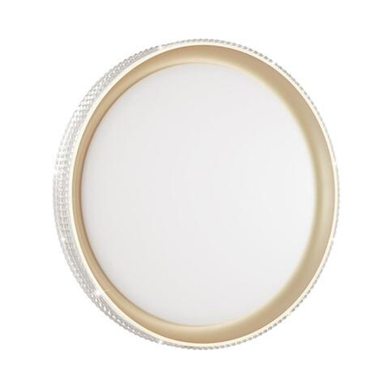 3054/DL PALE SN 000 Светильник пластик/белый/золотистый LED 48Вт 3000-6300K D395 IP43 пульт ДУ SHINY