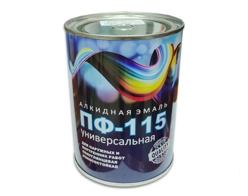 Эмаль ПФ-115 черная HELLES HAUS 1,8 кг