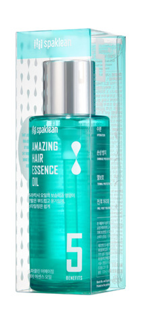 Spaklean Эссенция для волос с эфирным маслом - Amazing hair essence oil, 120мл