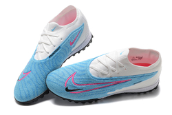 Шиповки Nike Phantom GX Elite TF (Белый+голубой)