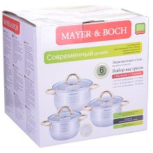 Набор кастрюль Mayer&amp;Boch 29051 6 пр.