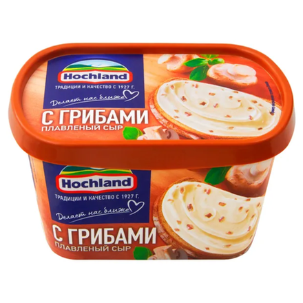 Плавленный сыр Hochland С грибами 400 гр