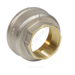 Муфта латунь никель переходная Ду 25х20 (1"х3/4") ВР/ВР 9019 ГОСТ 32585-2013 Aquasfera 9019-03